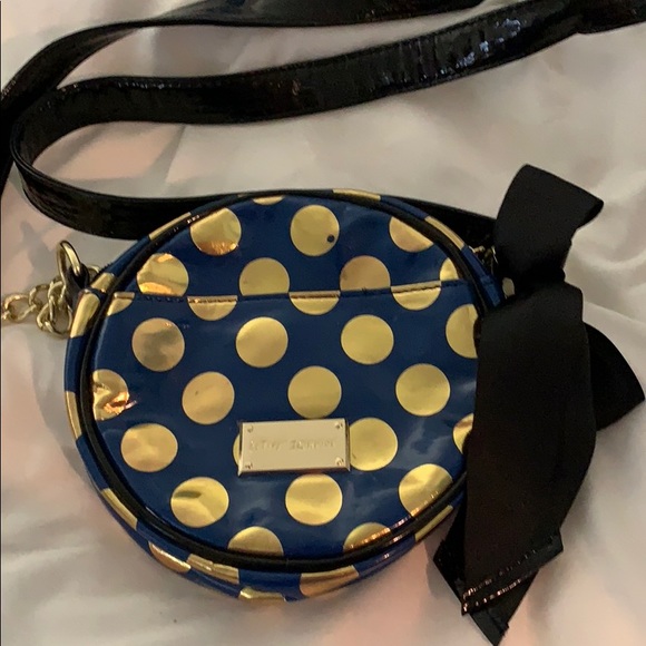 Betsy Johnson Polka Dot Purse - Picture 1 of 3